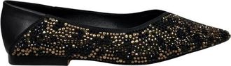 Twentyfourhaitch Kemal Ballerina Animal Print - Dames - Ballerinas - Zwart - 36 EU - Schoenen