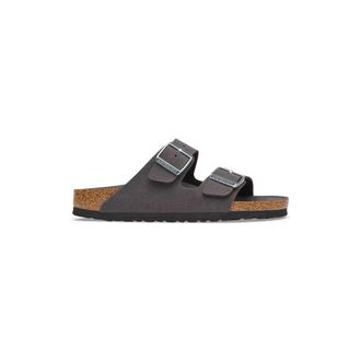 Birkenstock Arizona Birkibuc - Dames - Sandalen - Grijs - 40 EU - Schoenen