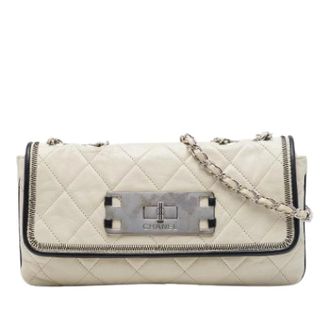 Chanel Borsa Pre-owned East West Flap - - Pre-owned - Donna - Bianco - ONE SIZE