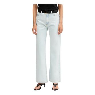 Vicolo Jeans, Dames, Blauw, XL, Katoen, Straight Jeans
