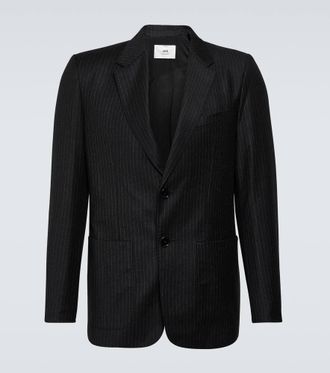Ami Blazer monopetto in lana vergine