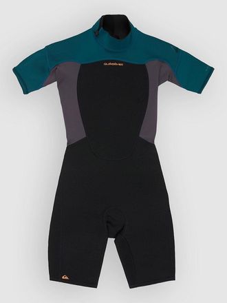 Quiksilver Prologue 2/2 Ss Springsuit Bz Neoprenanzug schwarz