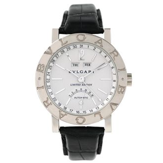 Bulgari Pre-owned Bvlgari Bulgari Automatic Silver Dial Mens Watch BBW38GLAC