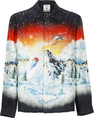 Casablanca Ski Lake Shirt
