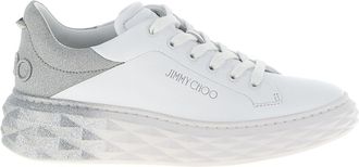 Jimmy Choo London Diamond Maxi F Ii Sneakers Silver-Donna