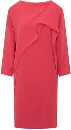 Emporio Armani Midi Jurk - Dames - Casual kleedjes - Roze - 3XL - Kleedjes