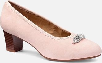 Hotter Womens Strut Womens Court Shoes - Pink - Size: 5.5