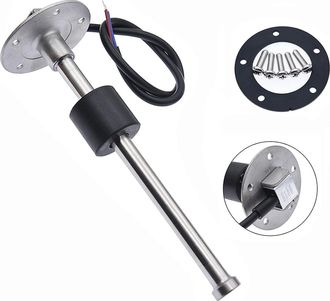OEM Sensor De Nivel De Combustible, Sensor De Nivel De Agua Para Embarcaciones, Unidad De Acero Inoxidable 316, Conector De 5 Orificios Para Indicador De 