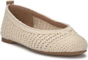 Lucky Brand Emmielu Woven Flat in Natural As Swatch Tuscany at Nordstrom Rack, Size 6.5