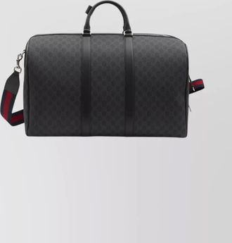 Gucci large gg supreme travel duffle bag