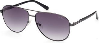 Guess GU00043 08B Mens Sunglasses Grey Size 62