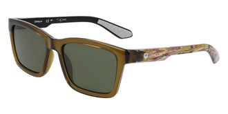 Dragon Dragon DR THORN ATH LL 314 Mens Sunglasses Green Size 54