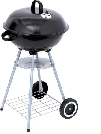 OEM Barbacoa Port&aacute;til De Carb&oacute;n Con Doble Parrilla, 44 Cm De Di&aacute;metro, Negra - Otro