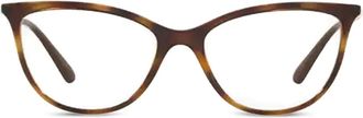 Vogue Eyewear dark havana cat-eye glasses - Brown