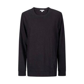James Perse Sudadera Vintage French Terry - Sweatshirts & Hoodies - Mujer - Negro - XS