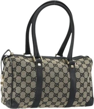 Gucci Pre-owned Handbags, female, Multicolor, Size: ONE SIZE Pre-owned Boston Bag