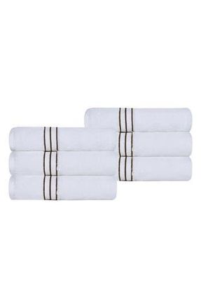 Superior 6-Piece Turkish Cotton Hand Towels in Latte at Nordstrom Rack