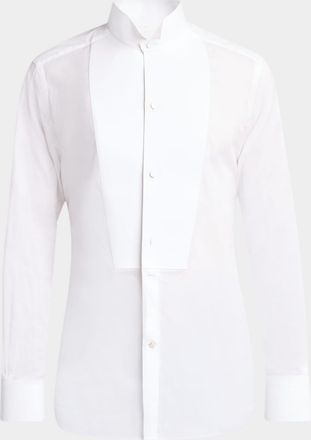 Tom Ford Mens Cocktail Voile Slim-Fit Dress Shirt
