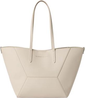 Brunello Cucinelli Calfskin small BC Duo bag in Ivory at Nordstrom