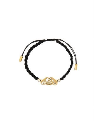 Alexander McQueen Friendship Bracelet With Seal Logo
