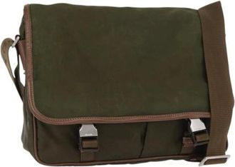 Prada Pre-owned Cross Body Bags, female, Green, Size: ONE SIZE Pre-owned Vintage Cross Body Bag