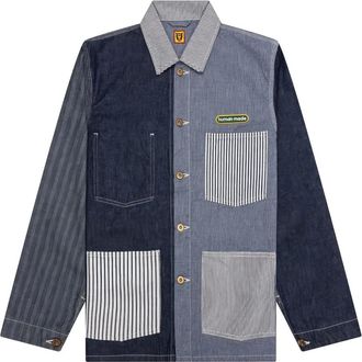 Human Made Giacca-camicia Crazy Coverall con ricamo - Blu