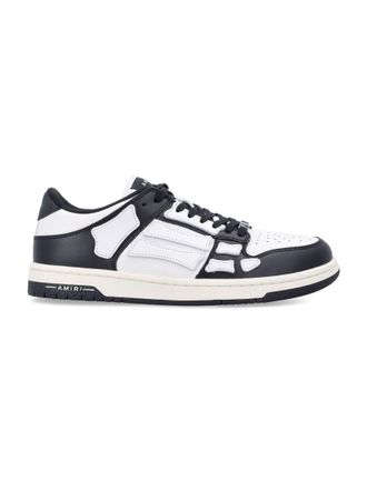 Amiri BlackWhite Skel Low-Top Sneakers