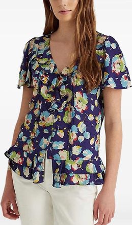 Lauren Ralph Lauren Camicia a fiori - Blu