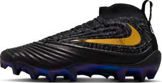 Nike Mens Alpha Menace Elite 5 Saquon Barkley Football Cleats in Black | IU3251-001