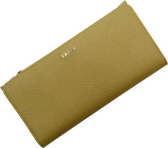 Bally Leather Long Wallet (Bi-Fold) (Pre-Owned)