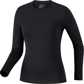 Arc'teryx Rho Crew Kunstfaserunterw&auml;sche f&uuml;r Damen | schwarz