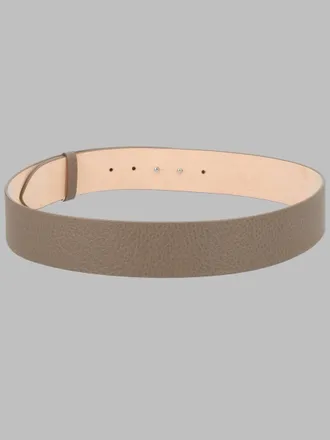 Maison Margiela Leather Belt - Beige