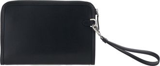Dolce & Gabbana Mens Clutch Black Leather Calf Bags