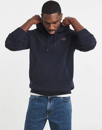 Napapijri Badge Hoodie - Navy