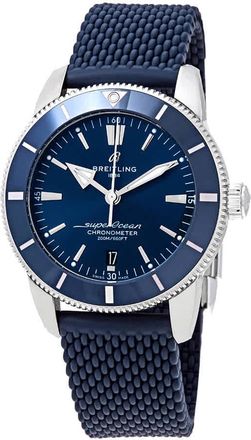Breitling Superocean Heritage II Automatic Chronometer Blue Dial 44 mm Mens Watch AB2030161C1S1