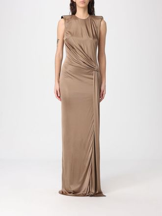 Elisabetta Franchi Dress ELISABETTA FRANCHI Woman color Beige
