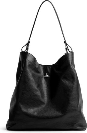 Vivienne Westwood Lottie Slouchy Detachable Pouch Large Shoulder Bag