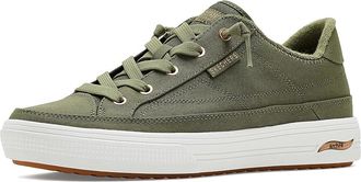 Skechers Arch Fit Arcade-Meet Ya There Womens Shoes Olive : 9.5 B - Medium, Canvas