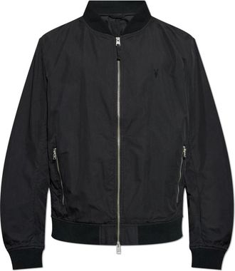 AllSaints Bassett Bomberjack - Heren - Bomber jackets - Zwart - XS - Katoen - Jassen