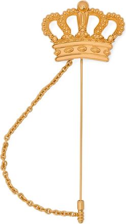 Moschino Spilla con placca - Oro