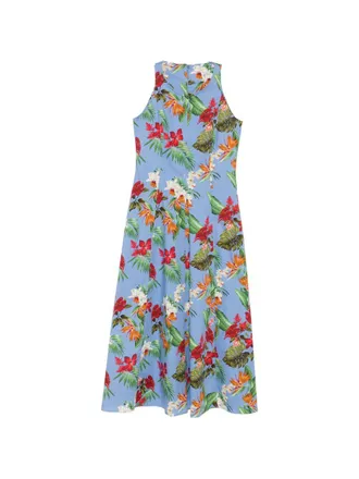 Archivio 67 Archivio 67 Womens Printed Cotton Midi Dress
