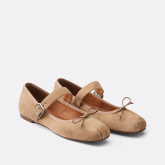 Jonak Leren ballerinas Dominante