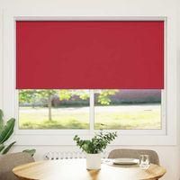 OEM Estor Enrollable Opaco De 164,4 X 175 Cm, Ancho De Tela 160 Cm, Rojo - Crezuo