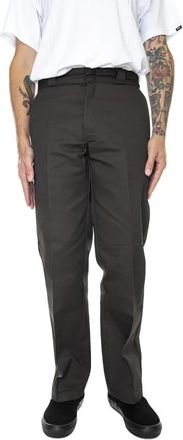 Dickies Straight Broeken - Heren - Straight fit broeken - Bruin - W28 L28 - Katoen - Broeken