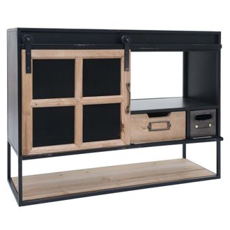 Hhg [nunca Usado] Estanter&iacute;a De Pared Hhg-590, Estanter&iacute;a Colgante, Estanter&iacute;a Suspendida, Cajones, Compartimentos De Almacenamiento, Puerta Corredera, Es