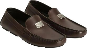 Dolce & Gabbana Mocassini DG Driver - - Shoes - Uomo - Marrone - 42 EU