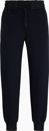 HUGO BOSS Mens Larsen Solid Patterned Slim Joggers - Navy - Size: 2XL