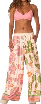 Maaji Floating Blooms Ophelia Pants In Multi
