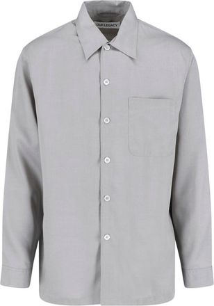 Our Legacy Light Grey Every Classic Collar Shirt