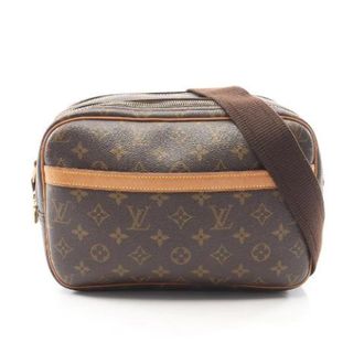 Louis Vuitton Pre-owned Reporter PM Monogram Schoudertas - Dames - Pre-owned - Bruin - Maat: ONE Size Leer